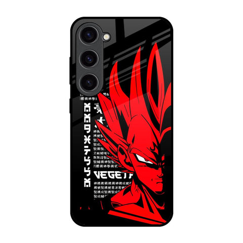 Red Vegeta Samsung Galaxy S23 5G Glass Back Cover Online