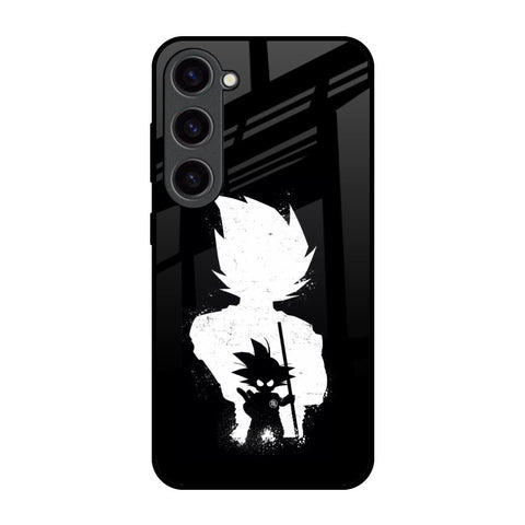 Monochrome Goku Samsung Galaxy S23 5G Glass Back Cover Online