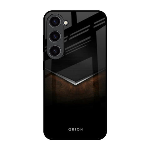 Dark Walnut Samsung Galaxy S23 5G Glass Back Cover Online