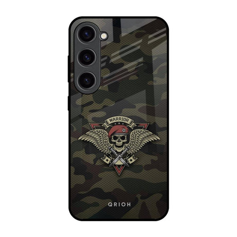Army Warrior Samsung Galaxy S23 5G Glass Back Cover Online