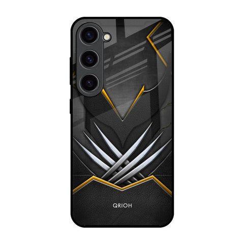 Black Warrior Samsung Galaxy S23 5G Glass Back Cover Online