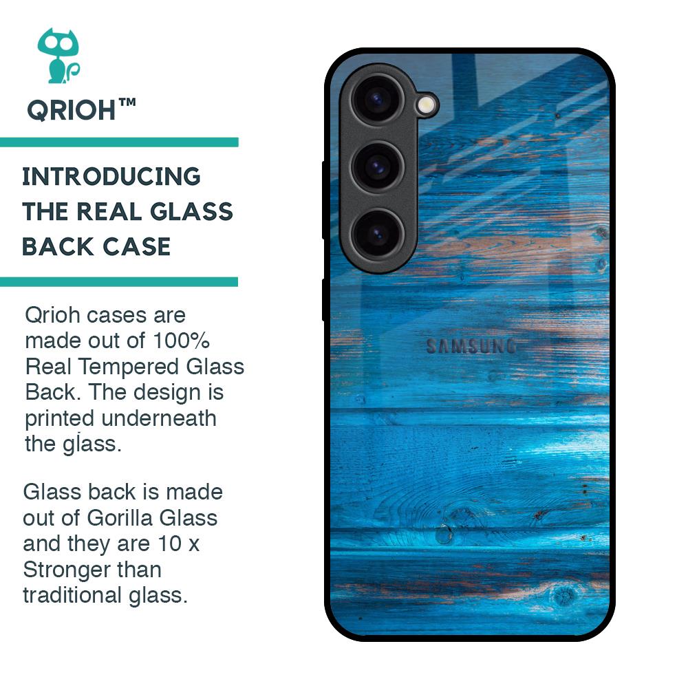 Patina Finish Glass case for Samsung Galaxy S23 5G