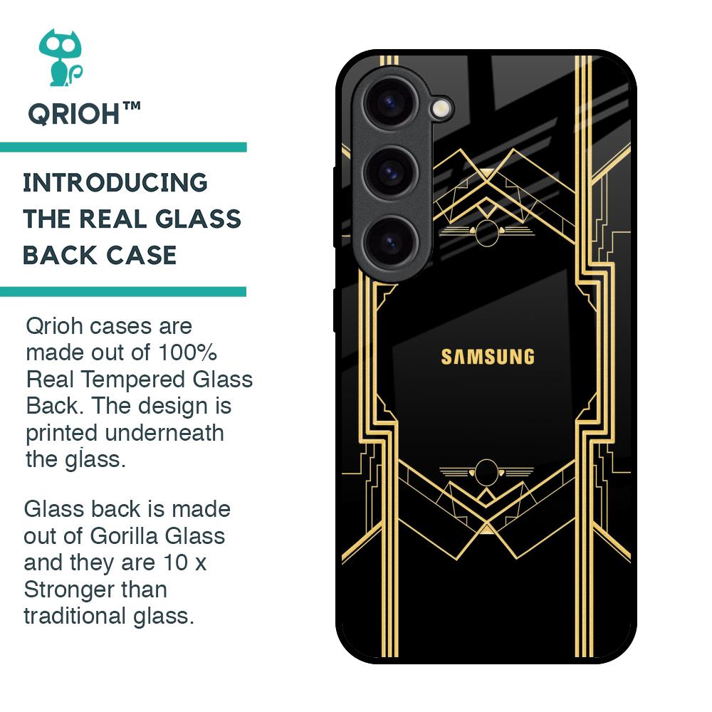 Sacred Logo Glass Case for Samsung Galaxy S23 5G
