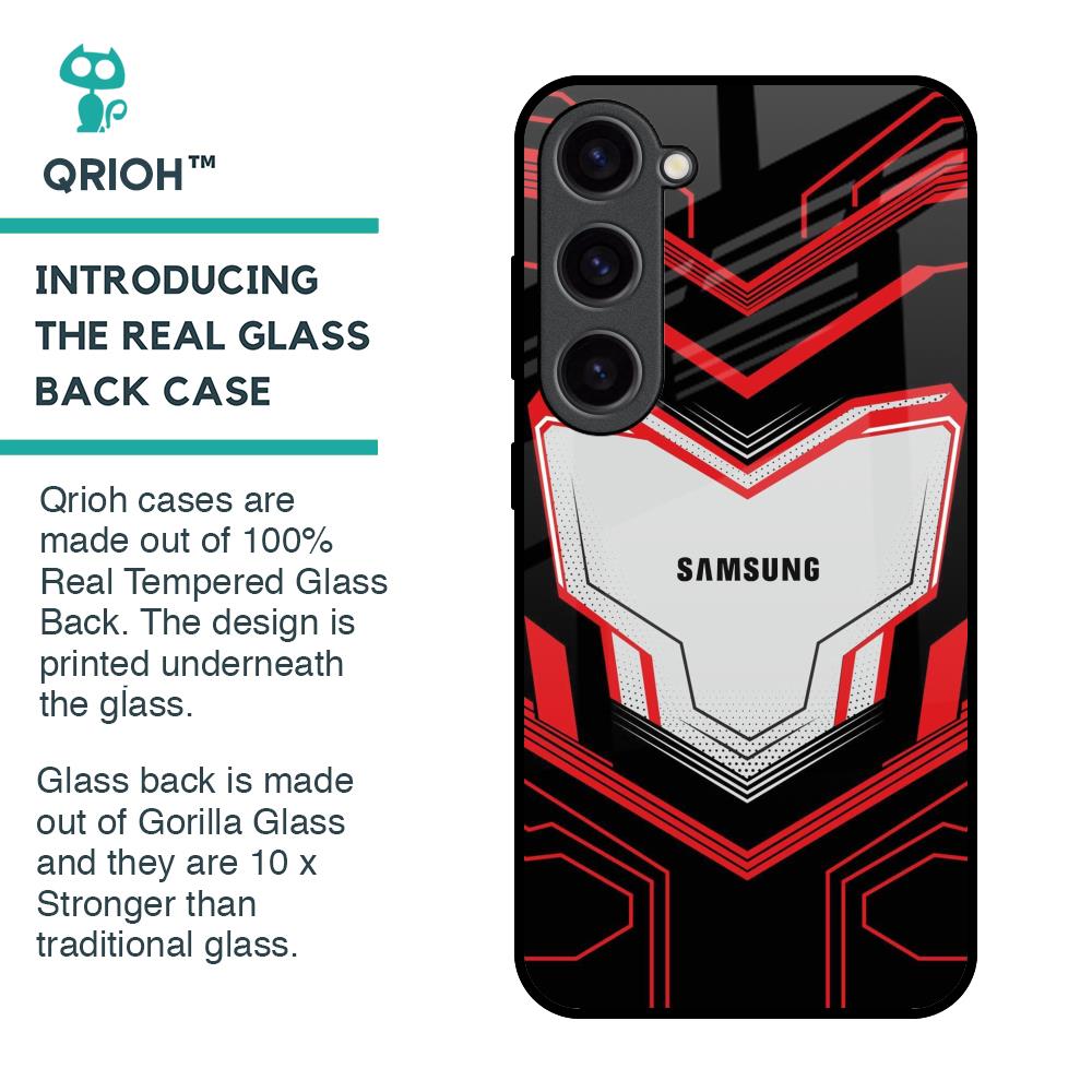 Quantum Suit Glass Case For Samsung Galaxy S23 5G