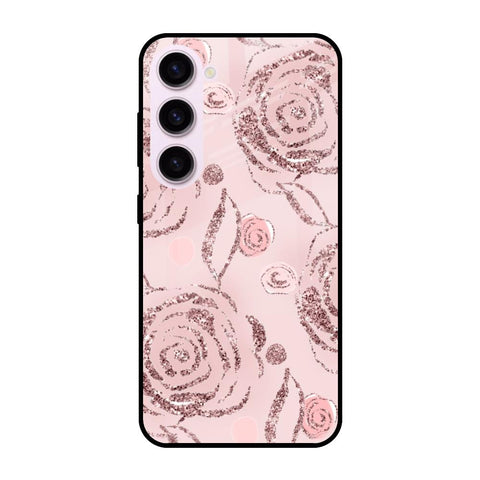 Shimmer Roses Samsung Galaxy S23 5G Glass Cases & Covers Online