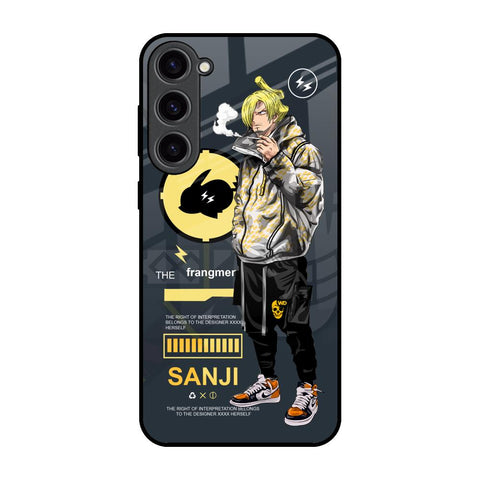 Cool Sanji Samsung Galaxy S23 Plus 5G Glass Back Cover Online