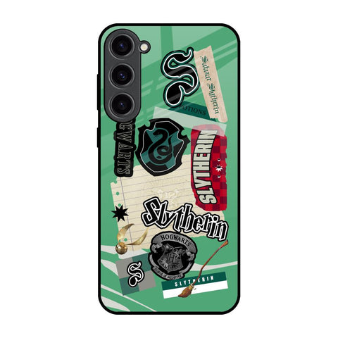 Slytherin Samsung Galaxy S23 Plus 5G Glass Back Cover Online