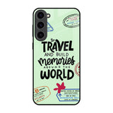 Travel Stamps Samsung Galaxy S23 Plus 5G Glass Back Cover Online