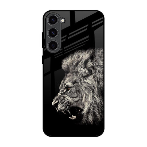Brave Lion Samsung Galaxy S23 Plus 5G Glass Back Cover Online