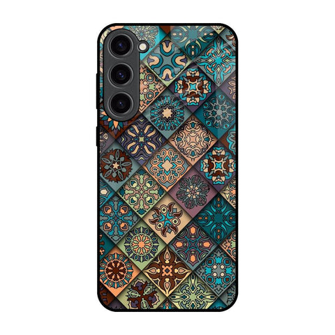 Retro Art Samsung Galaxy S23 Plus 5G Glass Back Cover Online