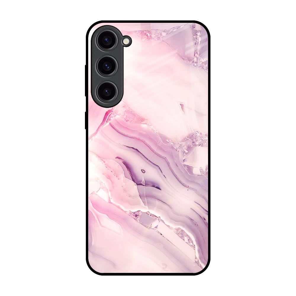 Diamond Pink Gradient Samsung Galaxy S23 Plus 5G Glass Back Cover Online