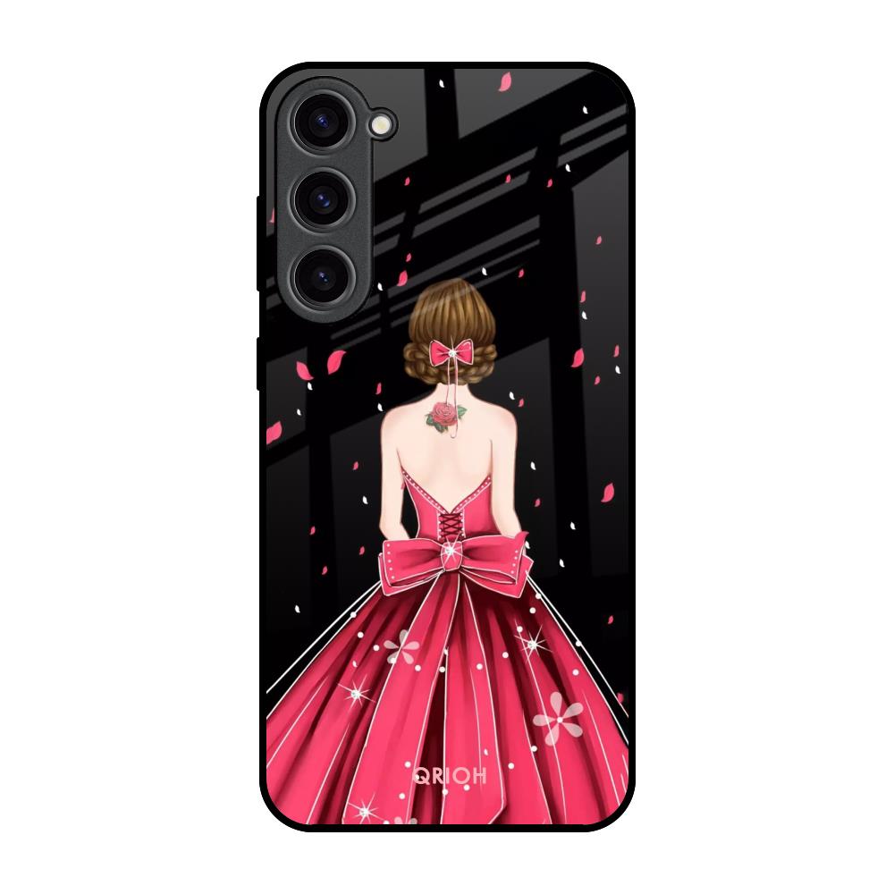 Fashion Princess Samsung Galaxy S23 Plus 5G Glass Back Cover Online