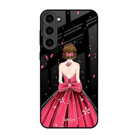 Fashion Princess Samsung Galaxy S23 Plus 5G Glass Back Cover Online