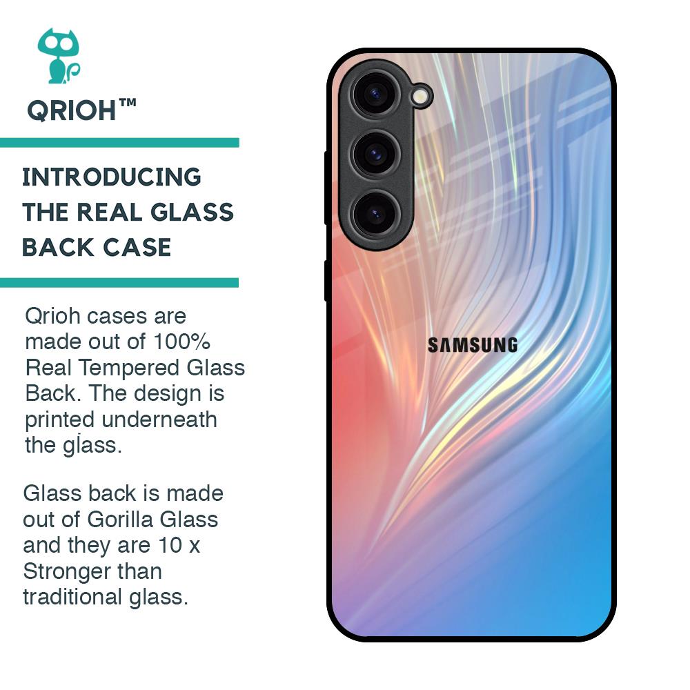 Mystic Aurora Glass Case for Samsung Galaxy S23 Plus 5G