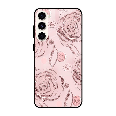 Shimmer Roses Samsung Galaxy S23 Plus 5G Glass Cases & Covers Online