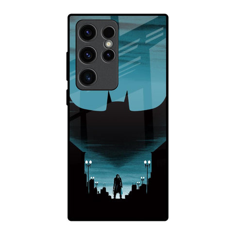 Cyan Bat Samsung Galaxy S23 Ultra 5G Glass Back Cover Online