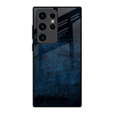 Dark Blue Grunge Samsung Galaxy S23 Ultra 5G Glass Back Cover Online