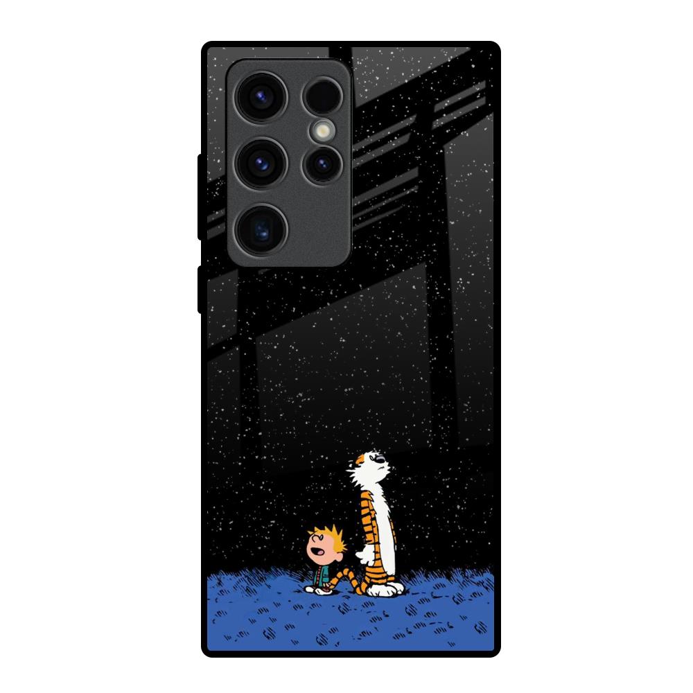 Night Sky Star Samsung Galaxy S23 Ultra 5G Glass Back Cover Online