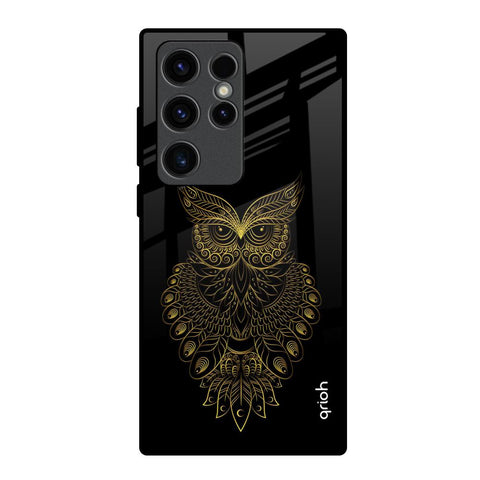 Golden Owl Samsung Galaxy S23 Ultra 5G Glass Back Cover Online