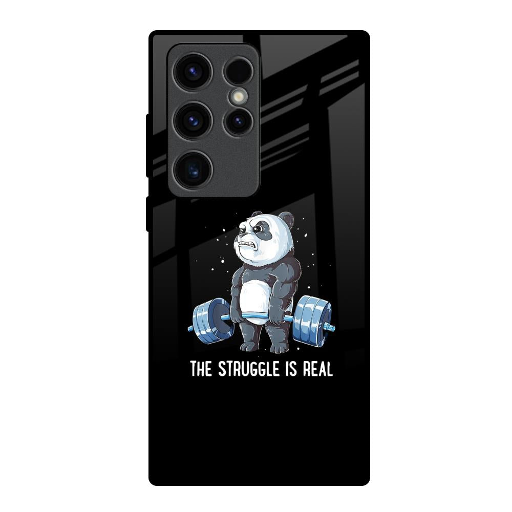 Real Struggle Samsung Galaxy S23 Ultra 5G Glass Back Cover Online