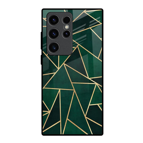 Abstract Green Samsung Galaxy S23 Ultra 5G Glass Back Cover Online