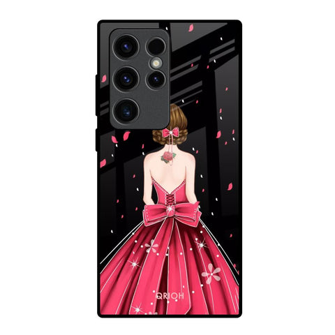 Fashion Princess Samsung Galaxy S23 Ultra 5G Glass Back Cover Online