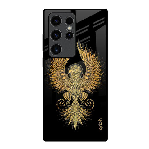 Mythical Phoenix Art Samsung Galaxy S23 Ultra 5G Glass Back Cover Online