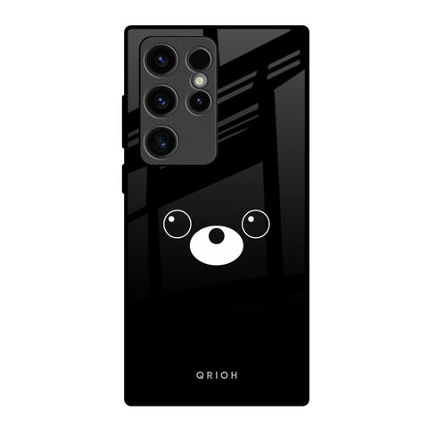 Cute Bear Samsung Galaxy S23 Ultra 5G Glass Back Cover Online