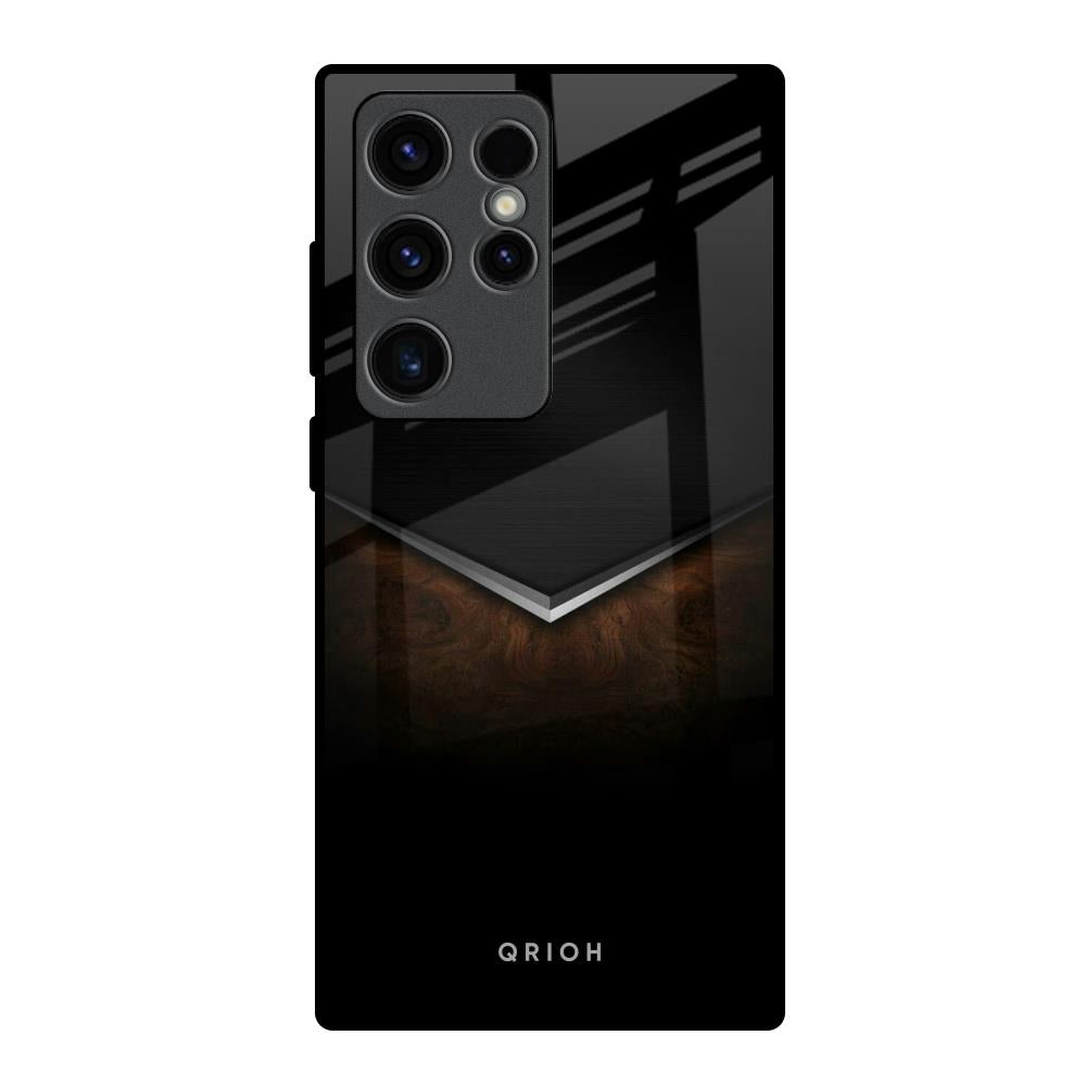 Dark Walnut Samsung Galaxy S23 Ultra 5G Glass Back Cover Online