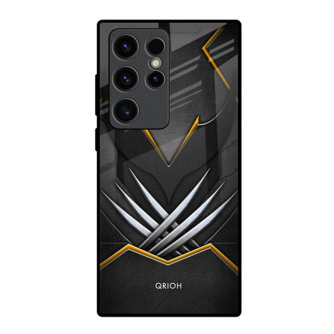 Black Warrior Samsung Galaxy S23 Ultra 5G Glass Back Cover Online