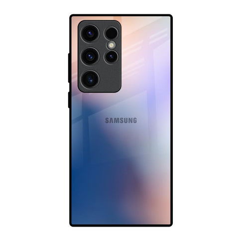 Blue Mauve Gradient Samsung Galaxy S23 Ultra 5G Glass Back Cover Online