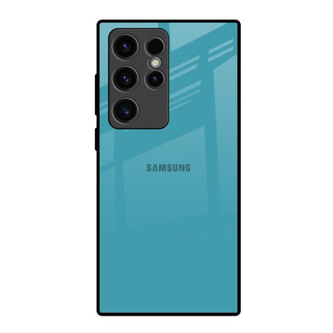Oceanic Turquiose Samsung Galaxy S23 Ultra 5G Glass Back Cover Online