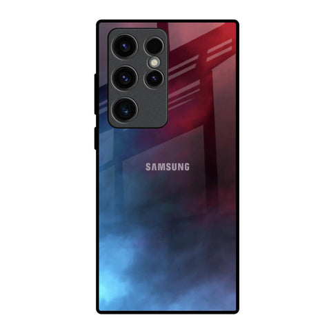 Smokey Watercolor Samsung Galaxy S23 Ultra 5G Glass Back Cover Online