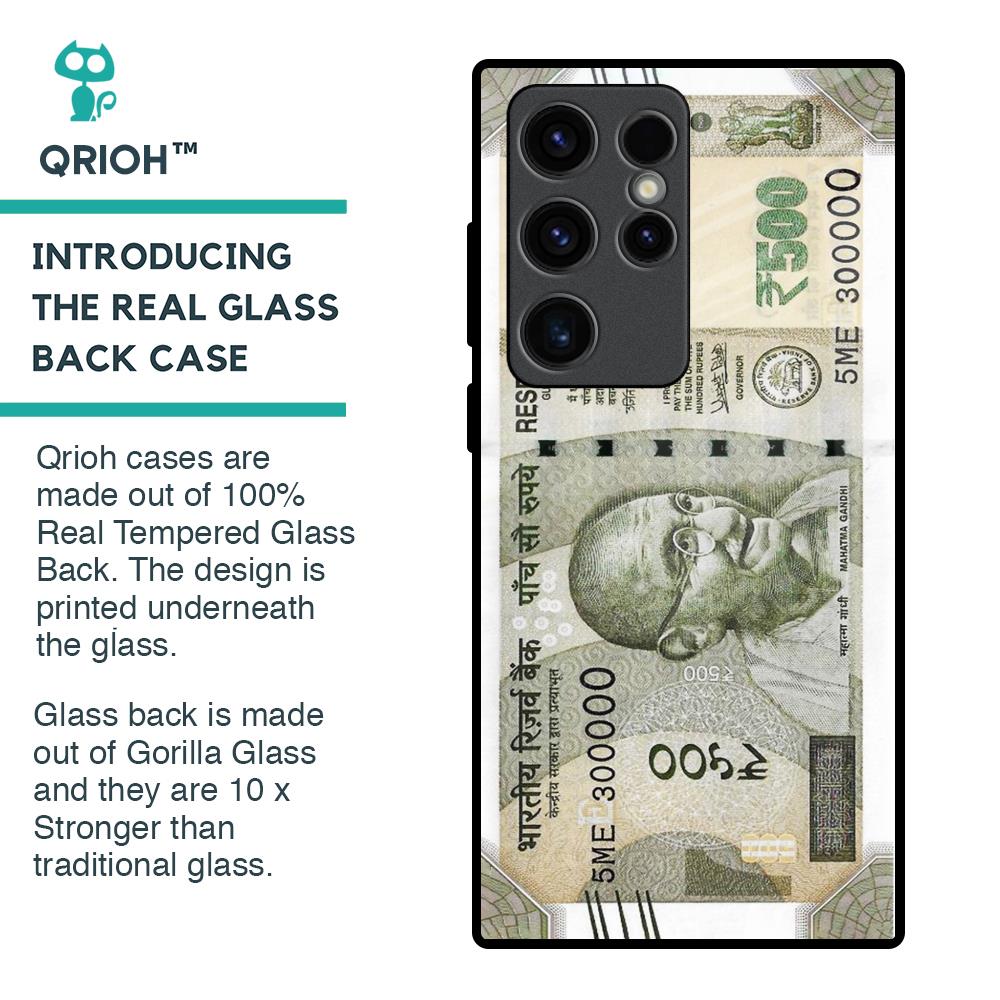 Cash Mantra Glass Case for Samsung Galaxy S23 Ultra 5G
