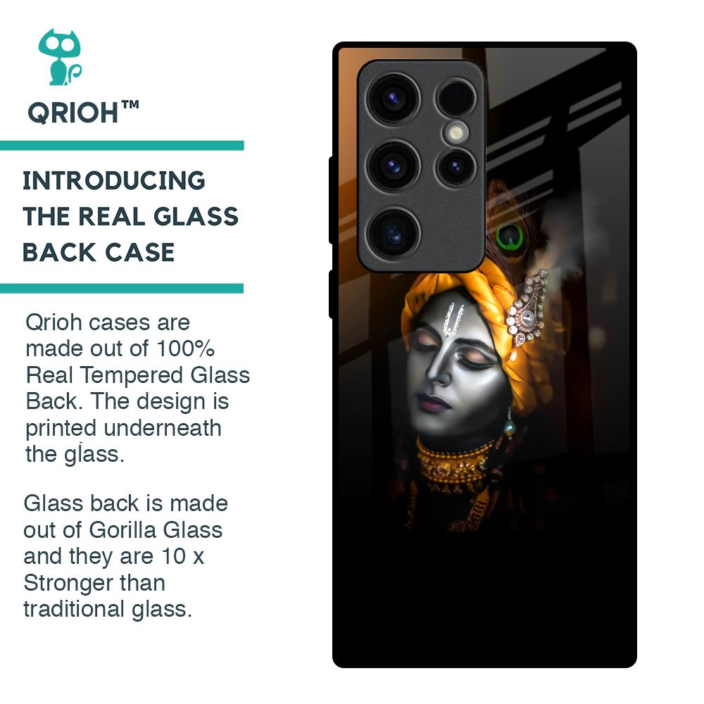 Ombre Krishna Glass Case for Samsung Galaxy S23 Ultra 5G