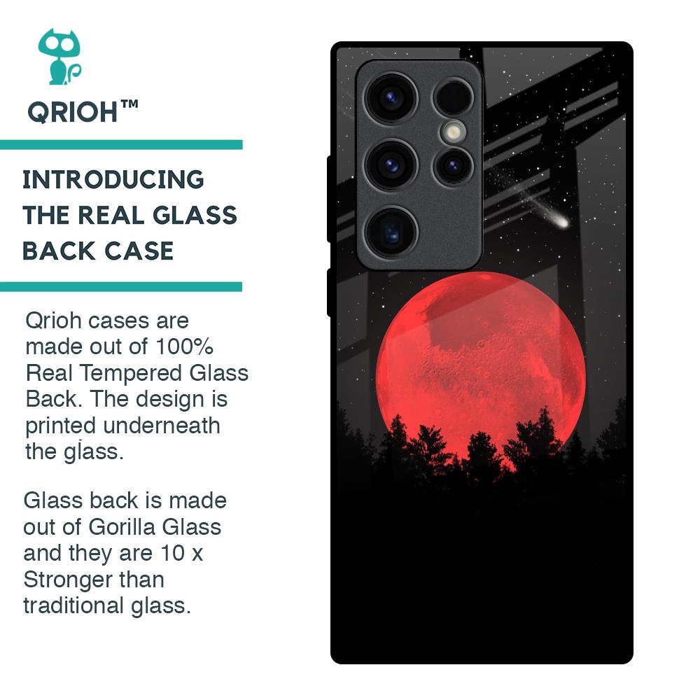 Moonlight Aesthetic Glass Case For Samsung Galaxy S23 Ultra 5G