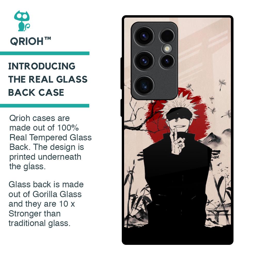 Manga Series Glass Case for Samsung Galaxy S23 Ultra 5G
