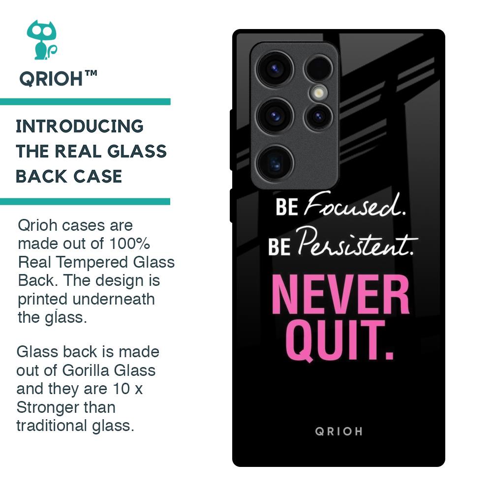 Be Focused Glass Case for Samsung Galaxy S23 Ultra 5G