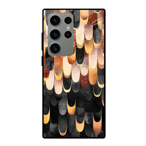 Bronze Abstract Samsung Galaxy S23 Ultra 5G Glass Cases & Covers Online