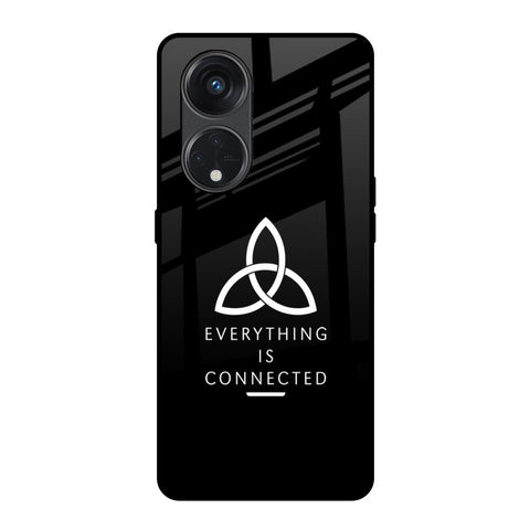 Everything Is Connected Oppo Reno8T 5G Glass Back Cover Online