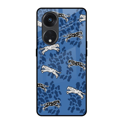 Blue Cheetah Oppo Reno8T 5G Glass Back Cover Online