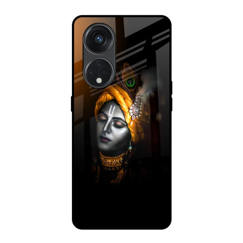 Ombre Krishna Oppo Reno8T 5G Glass Back Cover Online