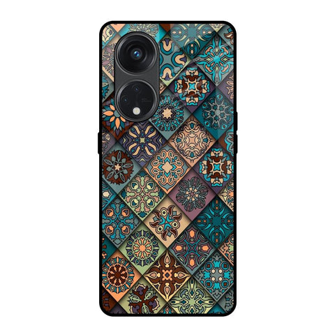 Retro Art Oppo Reno8T 5G Glass Back Cover Online