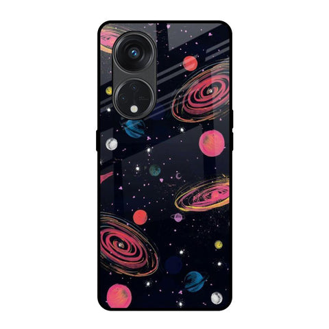 Galaxy In Dream Oppo Reno8T 5G Glass Back Cover Online