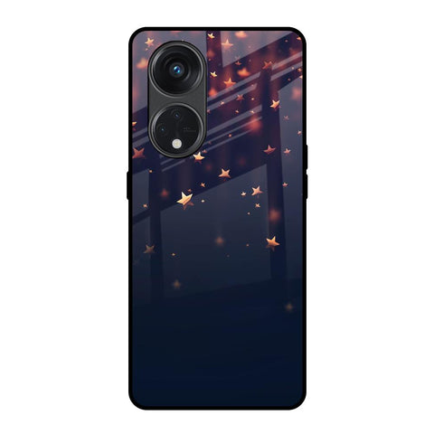 Falling Stars Oppo Reno8T 5G Glass Back Cover Online
