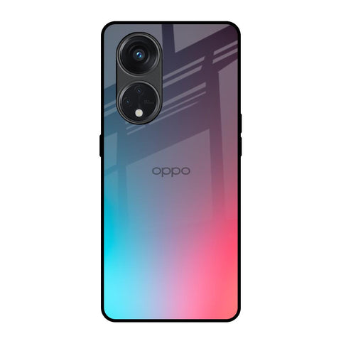 Rainbow Laser Oppo Reno8T 5G Glass Back Cover Online