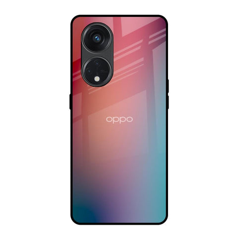 Dusty Multi Gradient Oppo Reno8T 5G Glass Back Cover Online