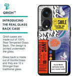 Smile for Camera Glass Case for Oppo Reno8T 5G