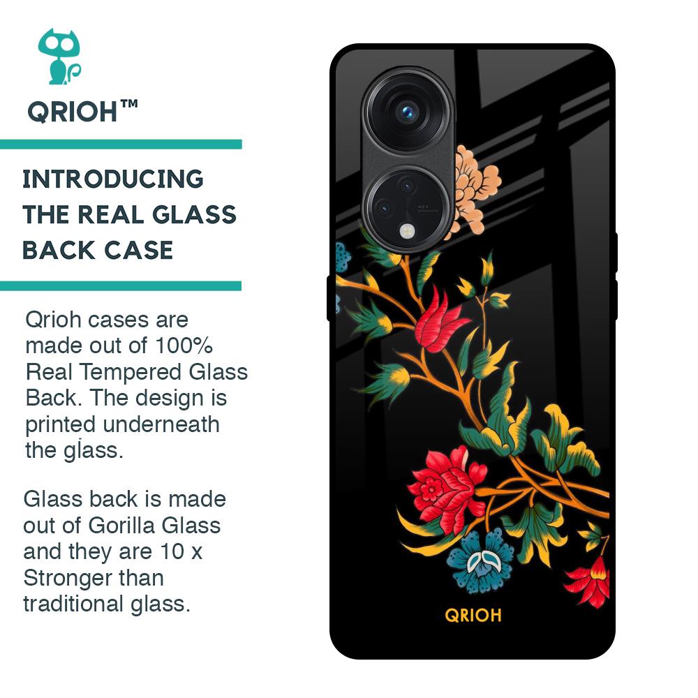 Dazzling Art Glass Case for Oppo Reno8T 5G