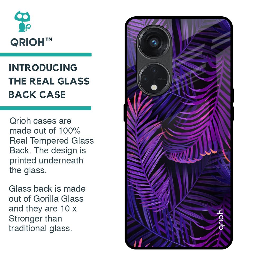 Plush Nature Glass Case for Oppo Reno8T 5G